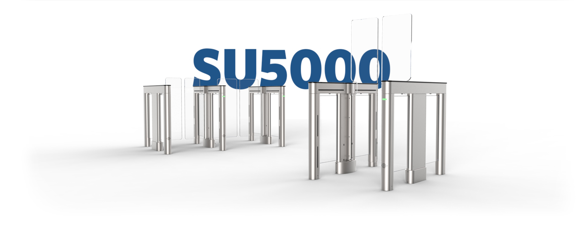 Small footprint optical turnstile SU5000