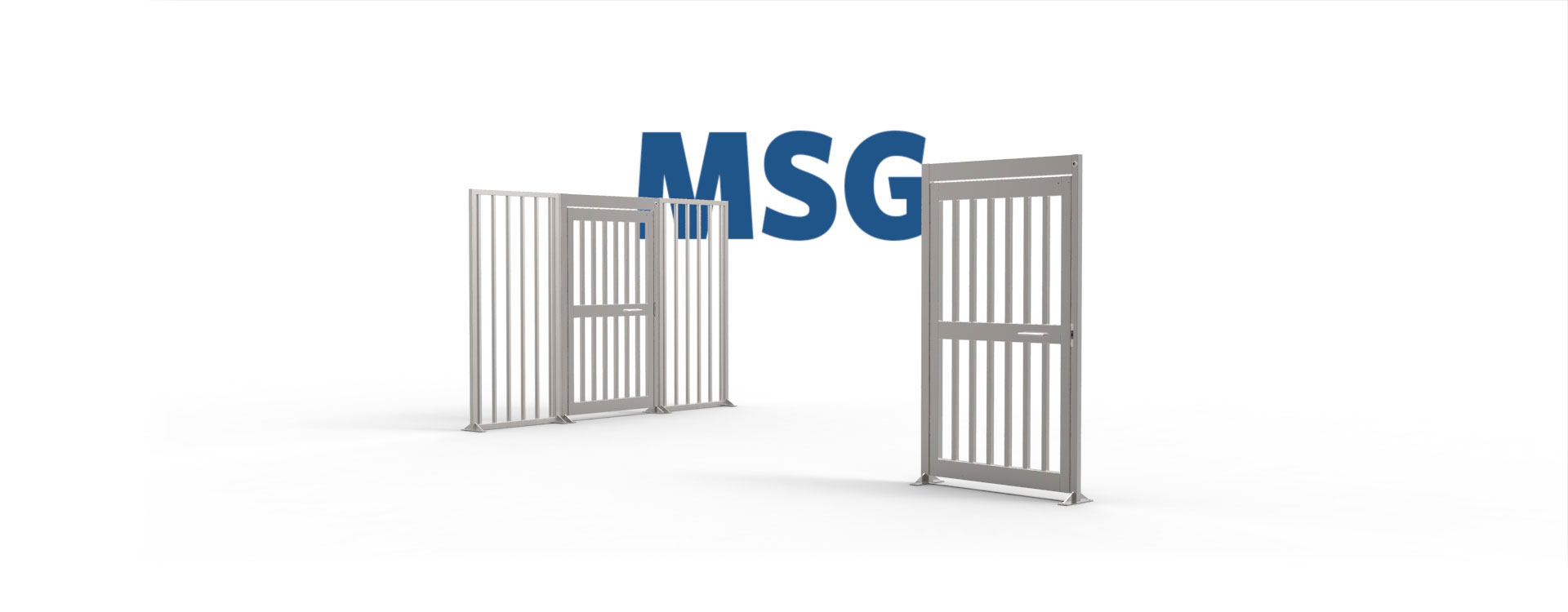 full height pedestrian security gate