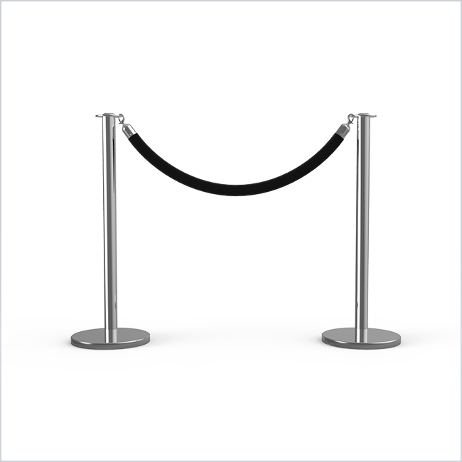 Stanchion Post And Rope